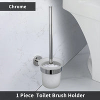 Accessoires Salle de Bain Chromés Inox à la Pièce, 14 Articles