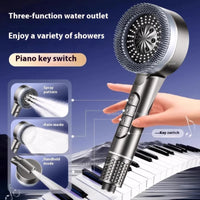 Pommeau de Douche Multifonction 4 Modes avec Filtre