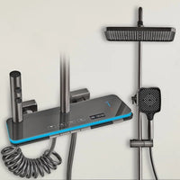 Colonne de Douche Piano Lumineux avec Mitigeur Baignoire