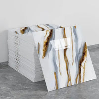 Panneau Mural Adhésif Effet Marbre Imperméable PVC