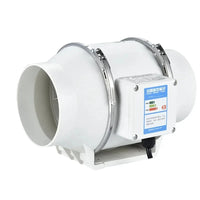 Extracteur d'Air en Ligne Silencieux, 120 à 540 m³/h, Salle de Bain