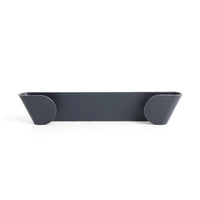 Range-Couvercle Mural Adhésif Sans Perçage Gris, Pièce Unique ou Paire