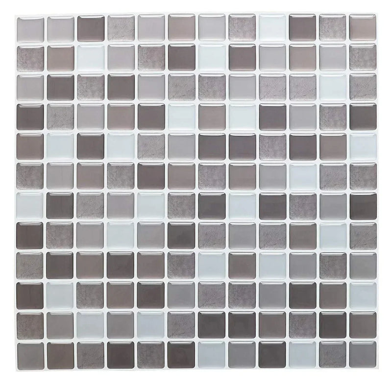 Sticker Mosaïque Cristal 3D Adhésif Étanche pour Cuisine