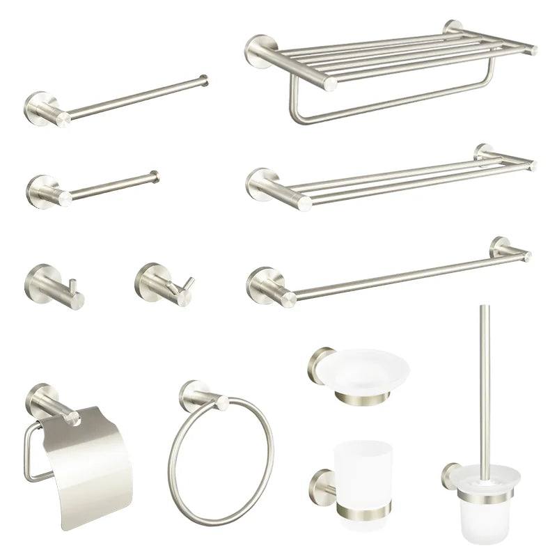 Accessoires Salle de Bain Nickel Brossé à Choisir par Pièce