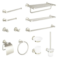 Accessoires Salle de Bain Nickel Brossé à Choisir par Pièce