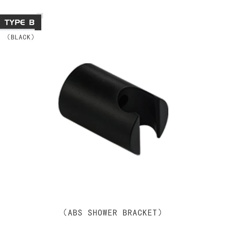 Support de Douche à Main Fixe ou Réglable en ABS