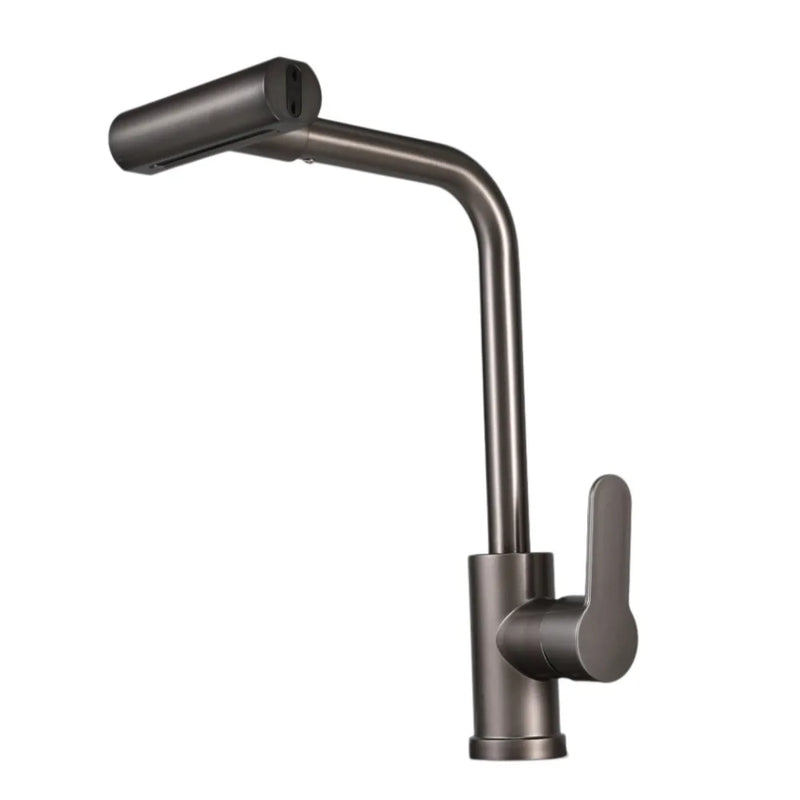 Mitigeur Cuisine Extractible Cascade Inox, 3 ou 4 Modes de Jet