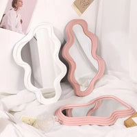 Miroir Mural Design Forme Organique Irrégulière 40 x 25 cm