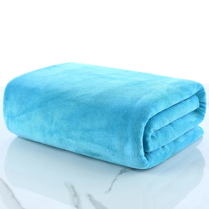 Serviette de Bain Microfibre Douce 35 x 75 à 120 x 200 cm