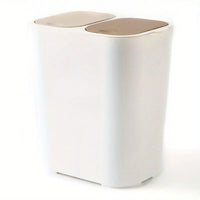 Poubelle de Cuisine Double Compartiment Tri Sélectif