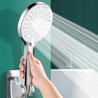 Pommeau de Douche Rond Grand Panneau 5 Vitesses Filtrant