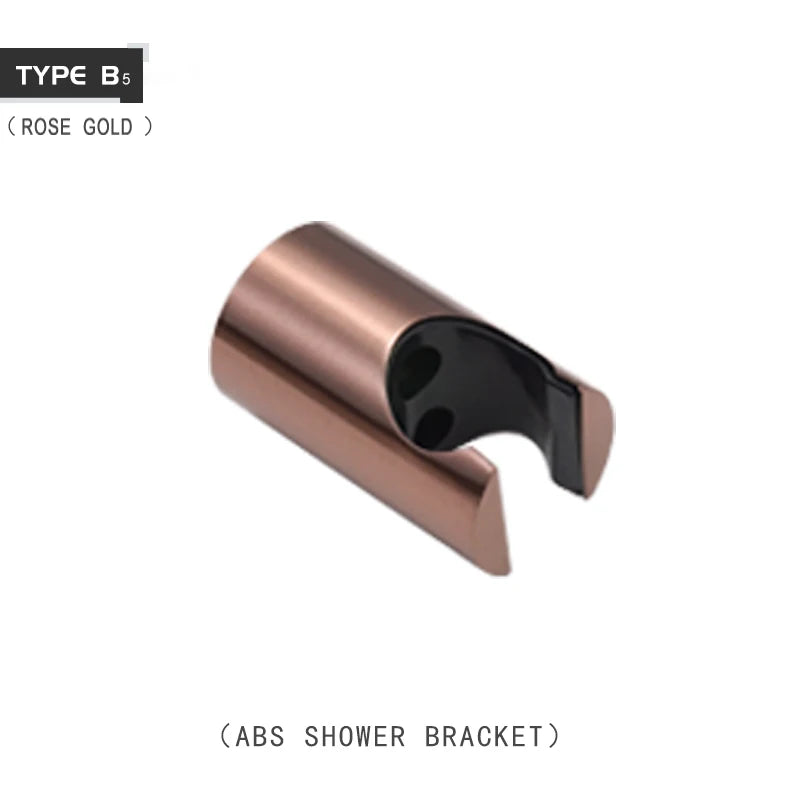 Support de Douche à Main Fixe ou Réglable en ABS
