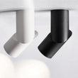 Spot LED Orientable en Saillie pour Cuisine, Noir ou Blanc, 10 à 25 W