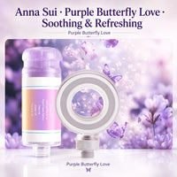 Pommeau de Douche Vitamine C Anneau Étoilé Parfumé Rose, Magnolia ou Iris