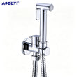 Kit Douchette WC Laiton Chromé avec Flexible Inox 120 cm