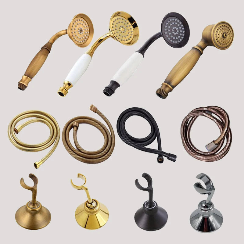 Pommeau de Douche à Main avec Support et Flexible