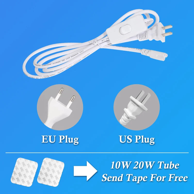 Réglette LED Cuisine Sous Meuble T5 ou Plate, 30 ou 50 cm