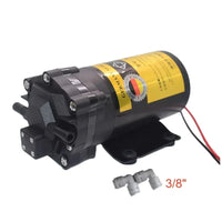 Pompe de Surpression Osmoseur 24 V avec Adaptateur, 400 à 1 200 GPD