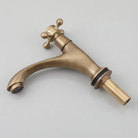 Robinet Lave-Main Eau Froide en Laiton, Antique ou Noir