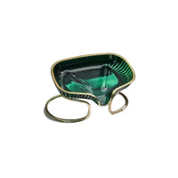 Porte-Savon Drainant Liseré Doré, Vert ou Transparent, 1 ou 2 Niveaux