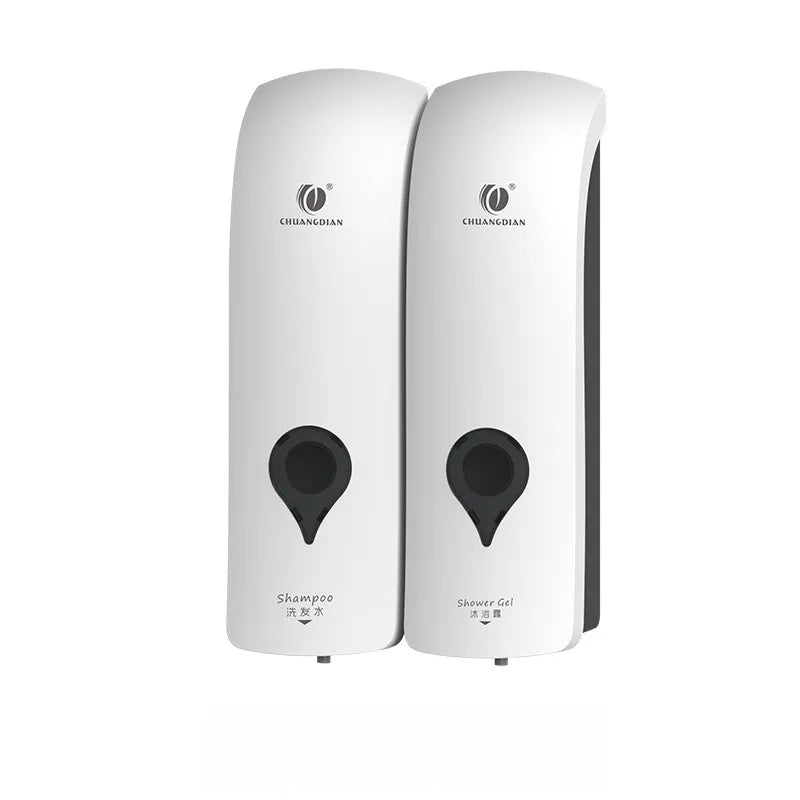 Distributeur de Savon Mural Sans Perçage Multi-Réservoirs