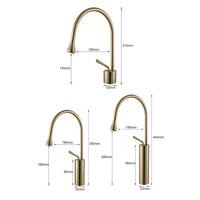 Mitigeur de Lavabo Moderne Monté sur Plan en Laiton