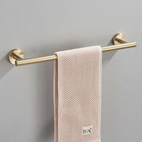 Accessoires Salle de Bain Doré Brossé à la Pièce ou en Kit de 4