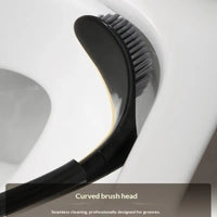 Brosse WC Cygne avec Support 45 cm, Blanc, Noir ou Bleu