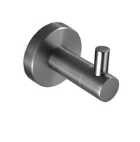 Patère Salle de Bain Murale Inox 304 Gris Anthracite, 9 Modèles