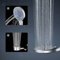 Pommeau de Douche Rond Grand Panneau 5 Vitesses Filtrant