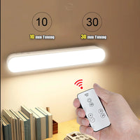 Réglette LED Rechargeable Magnétique 26 cm, avec Télécommande, 3 Teintes