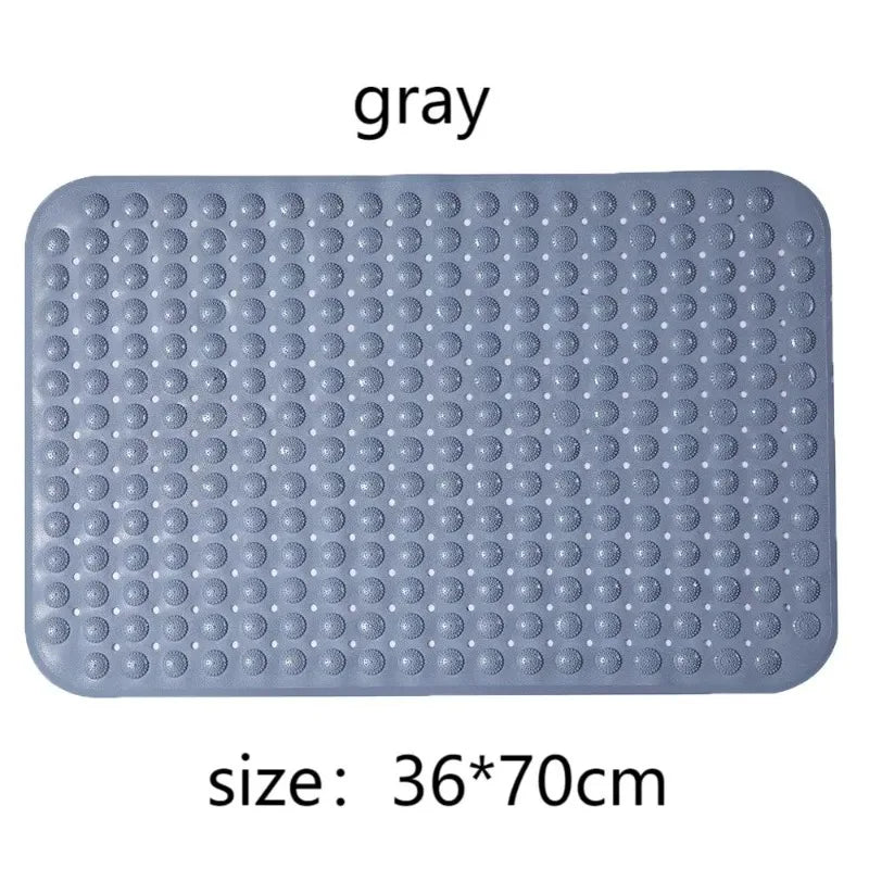 Tapis de Douche Massant Antidérapant PVC 36 x 70 cm, 4 Coloris