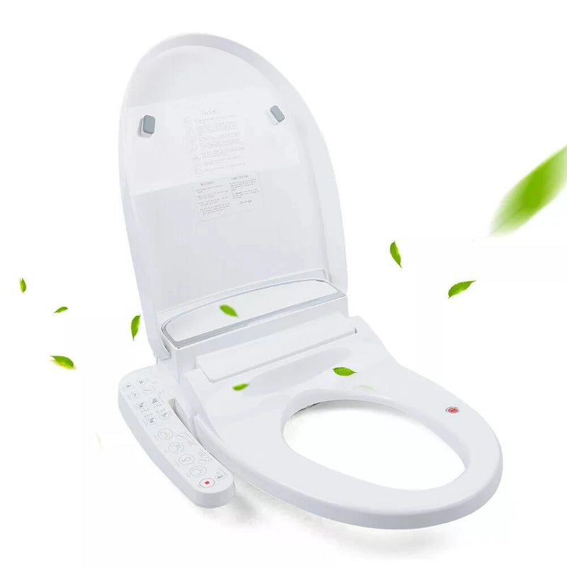 Abattant Japonais Électrique 1350 W Panneau Latéral, Eau Tiède et Air Chaud