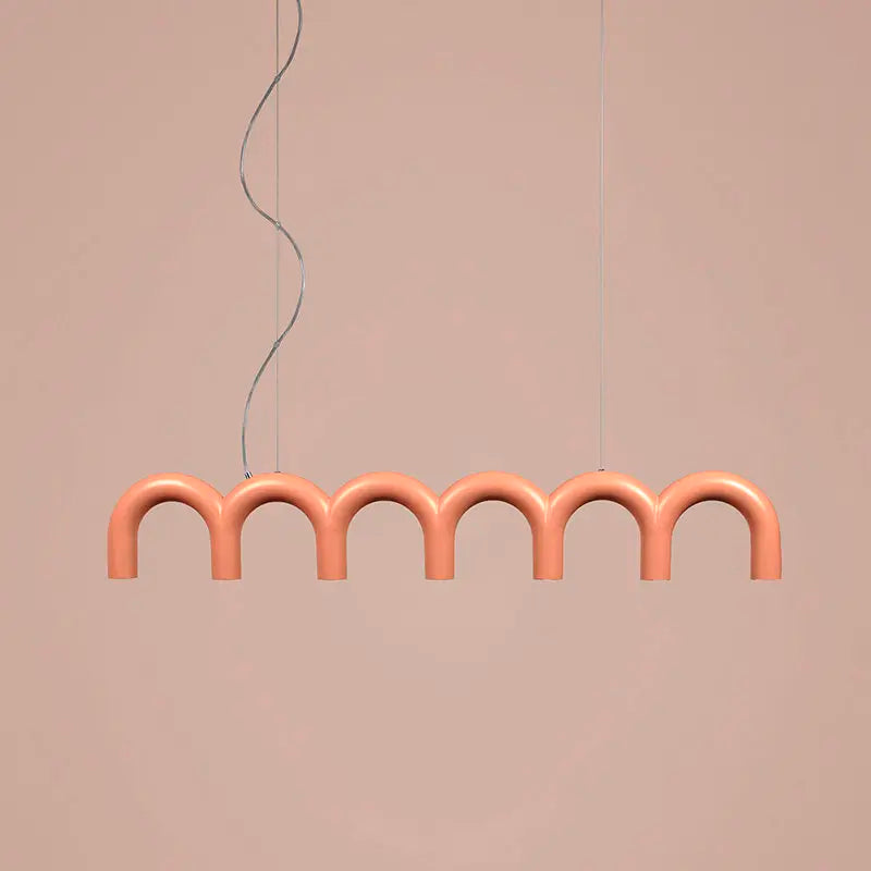 Suspension Cuisine LED Arches Colorées, 2 à 12 LED, 6 Coloris