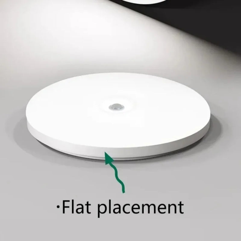 Plafonnier Cuisine Rond Blanc, Détecteur de Mouvement et de Luminosité, Ø 23 ou 30 cm