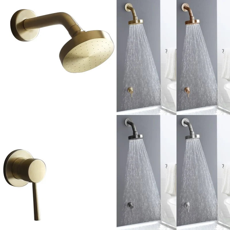 Douche Encastrable Pluie 10 cm, 4 Finitions