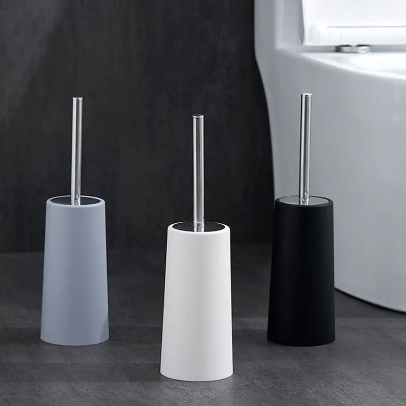 Brosse WC sur Pied avec Support Manche Long