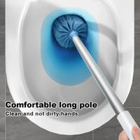 Brosse WC avec Support Ventilé à Tiroir Amovible, 53 cm