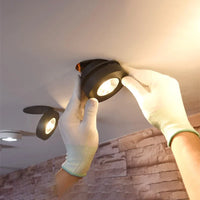 Spot LED Encastrable Rotatif 360° Cuisine, Pliable à 90°, 5 à 24 W