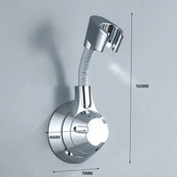 Support de Douche à Ventouse Rotation Multi-Angle Sans Perçage