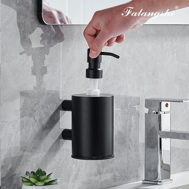 Distributeur de Savon Mural Inox 380 ml en 5 Finitions