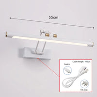 Applique Salle de Bain LED Tactile Variateur 43 et 55 cm