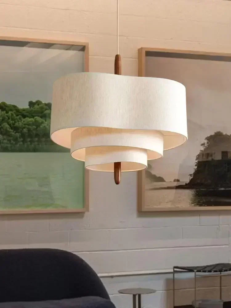 Suspension Cuisine Tissu Wabi-Sabi 3 Étages, Ø 45, 58 ou 70 cm