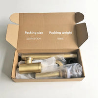 Siphon Lavabo Rond Laiton 1 1/4, Kit avec ou sans Bonde