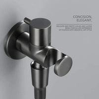Douchette WC Bidet Portable Chromée Trou Unique