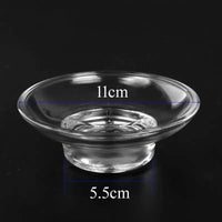 Coupelles Porte-Savon et Verres de Rechange en Verre à la Pièce, 10 Articles