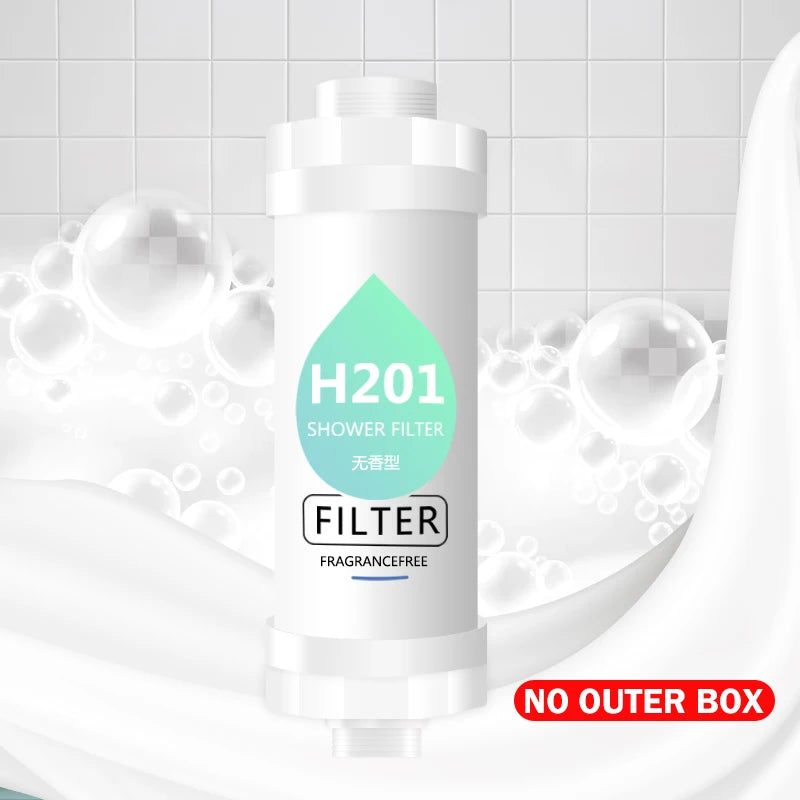 Filtre de Douche Anti-Chlore PP Coton, Sans Parfum ou Mère et Enfant