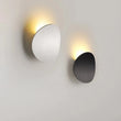 Applique Murale LED Disque ou Galet, Aluminium, Noire ou Blanche, 7 W