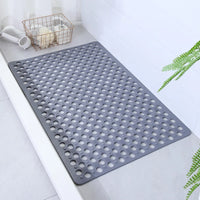 Tapis de Douche Antidérapant à Ventouses Drainant 43 x 75 cm