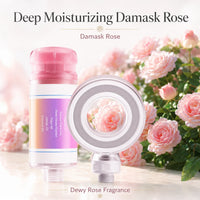Pommeau de Douche Vitamine C Anneau Étoilé Parfumé Rose, Magnolia ou Iris